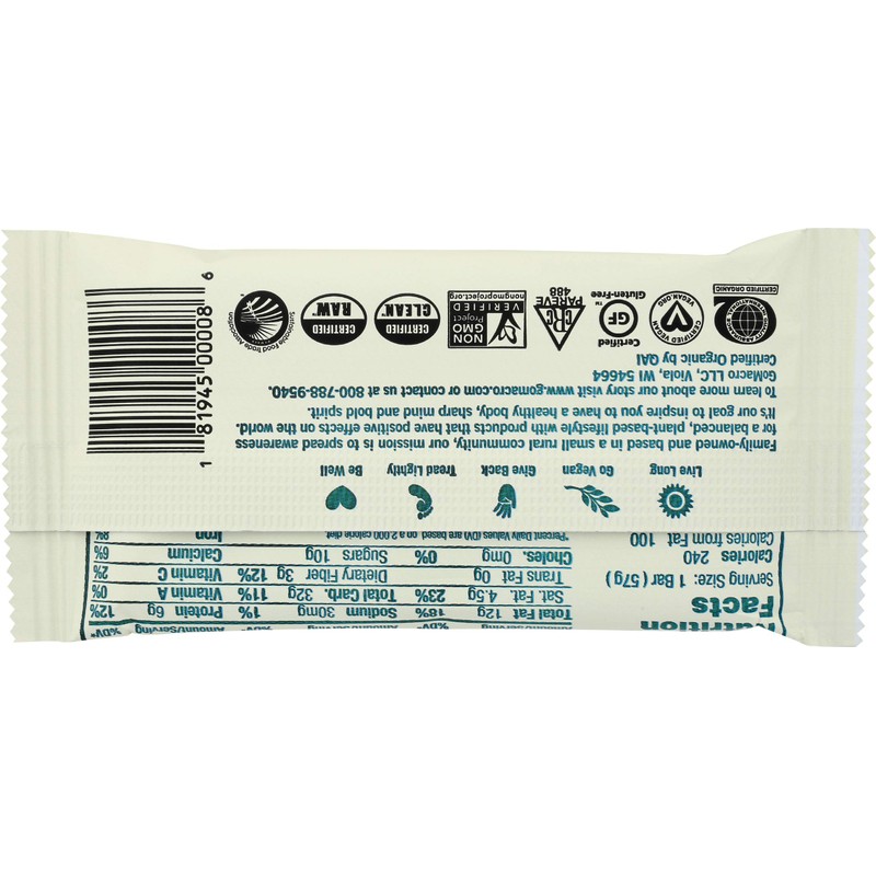 Gomacro Organic Macro Bar, Granola with Coconut, 2 oz