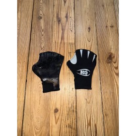 H2ODYSSEY Webbed Paddle Gloves Sticky PVC Palm Grip - Thermal Dive Gear (small)