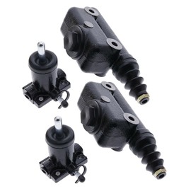 Solarhome 2X A51976 L25419 Brake Master & Slave Cylinder Kit Compatible with Case 430 450 450B 450C 480 480B 480C 480D 580 580B 580C 850B 850C 850D 855C