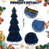 Motipuns 2 Pcs 20 Inch Large Paper Christmas Trees Decorations
