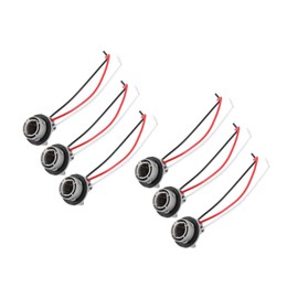 REPAIROCK 1157 7528 BAY15D Wiring Harness Sockets for Turn Signal Brake Tail Light Cable Harness Connector Adapter (Set of 6) Auto Replacement Parts