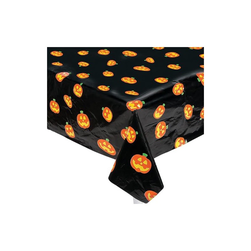 Fun Express Jack O Lantern Table ROLL - Party Supplies
