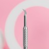 STALEKS PRO Expert 90/4.2 Inclined Cuticle Pusher + Curved Cleanser