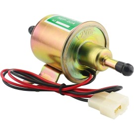 Gas Gas 12V Universal 2.5-4PSI Gas Diesel Inline Low Pressure Electric Fuel Pump HEP-02A