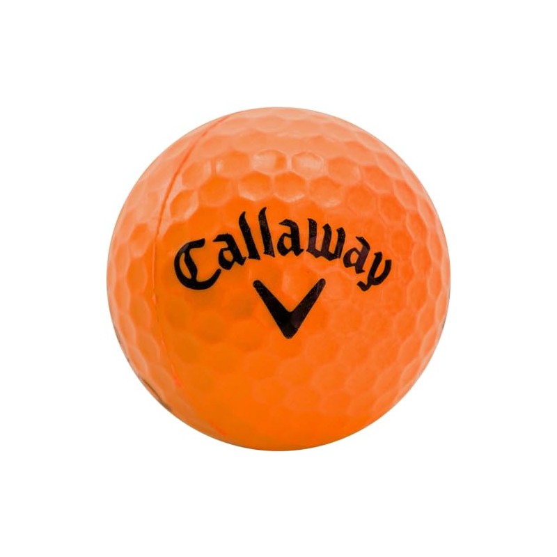 Callaway Practice Ball, HX, 9 Pack, Orange 070021500052