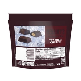 HERSHEY'S NUGGETS Special Dark Chocolate with Almonds Candy, Share Pack, 10.1 oz Bag
