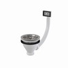 Alcaplast A38 Chrome Flexible Overflow Drain Valve