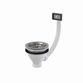 Alcaplast A38 Chrome Flexible Overflow Drain Valve