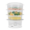 Kalorik Electric Food Steamer with Manual Controls 3-Tier with BPA