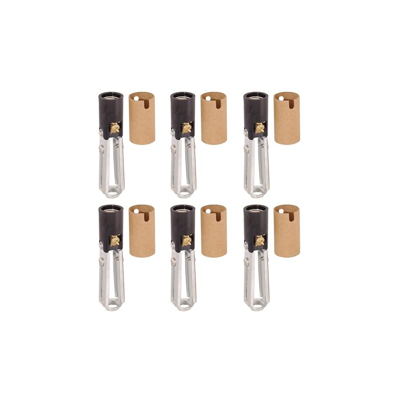 B&P Lamp® Keyless Candle Socket, Adjustable from 3-1/4 Inches to