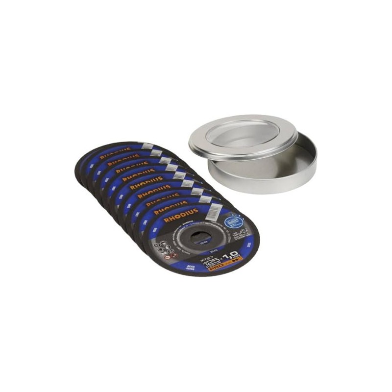 Rhodius XT67 210743 Cutting Disc 125mm 22.23mm (Pack of 10)