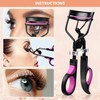 LGLAU Eyelash Curler with Extra Replacement Refill Pads,Classic Lash Curler