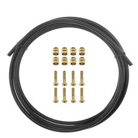 ECSiNG Hydraulic Disc Brake Hose Repair Kit, 2.5m Hose Olive Inset Compatible with BH59 MTB Bike Brake