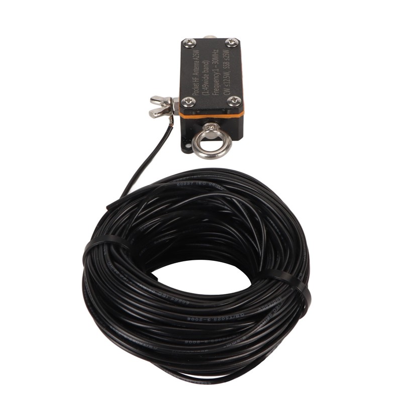 Portable HF End Fed Antenna 1‑30MHZ FE8 CW SSB 1:49