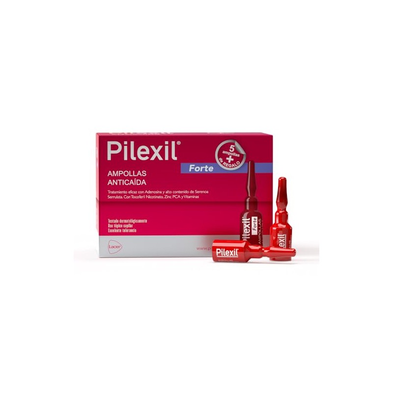 Pilexil Forte Anticaida Ampolletas 5ml c/17