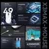 MAMBASNAKE Attack SHAKR X3MAX Wireless Gaming Mouse,PixArt PAW3950 42000 DPI,49g