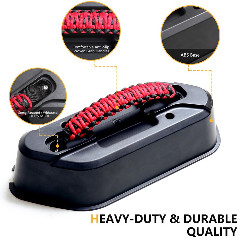 RERPRO Rear Window Grip Handle Grab Handles Compatible with 2018-2024