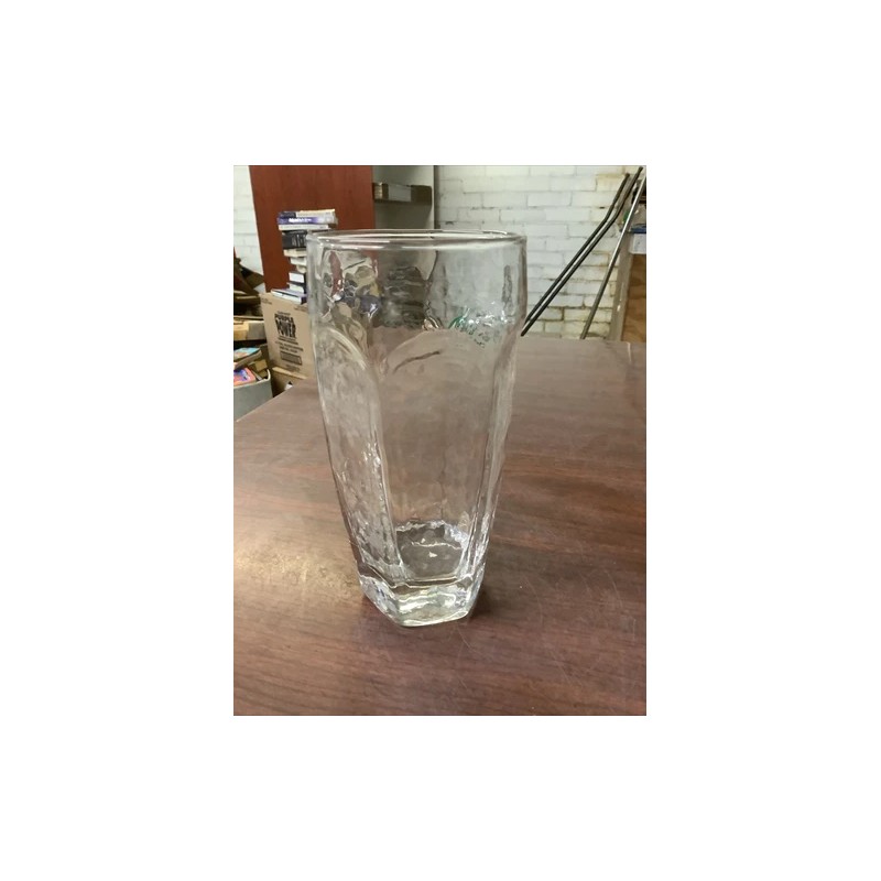 Libbey VTG LIBBEY CHIVALRY 6" Textured Clear Beverage Drinking Glass