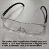 1pc Portable 300% Magnifying Glass – Large Lens Frameless Handheld
