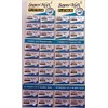 Super-max Razor Platinum Blades 20 Tucks of 5 Blades Each