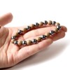 GOLD STONE Terahertz Ore, Northern Stone Orange, Bracelet, 8mm, Far