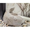 Euiroet Real Fish Sculpture Gutter Downspout Extender,Garden Statues Ornament,Decor Downspout