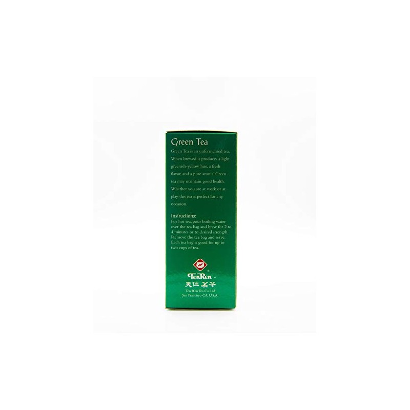 Ten Ren Green Tea bag, 50 count