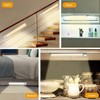 Rihvy Under Cabinet Lighting 4 Inches Rechargeable Motion Sensor Light