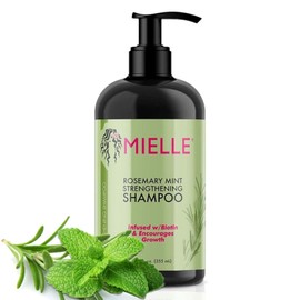 P-Beauty Cosmetic Accessories P-Beauty Rosmarin Minze Shampoo, mit Biotin 355ml - stärkendes Haarshampoo - Shampoo für Haarwachstumm & Haarausfall - Haarpflege & Kopfhautpflege - Stärkungsshampoo - Schuppenshampoo