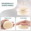 Dry Brushing Body Exfoliating Brush (White)