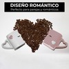 MIAMIO - Juego de tazas de café y besos de