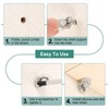 uxcell 50Pcs Shelf Support Pegs, 5mm Shelf Support Pins with