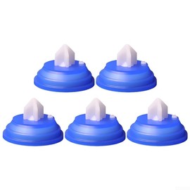 5pcs Rubber Diaphragm Washer Diaphragm Inlet Float Valve Diaphragm Washer Cistern Float Valve Replacement for Siamp Filling Valves