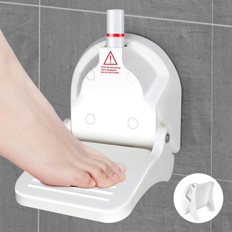 Foot Rest for Shower to Shave Legs, Foldable Shaving Step