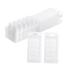 Dickly 10 Pieces Candles Melt Clamshells Models,Clear Empty Cube Tray