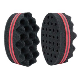 Nanxin 2 Pack Magic Twist Hair Sponge,Dreadlock Coils Curl Brushes
