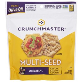 Crunchmaster Multi-Seed Crackers, Original, 4 Ounce