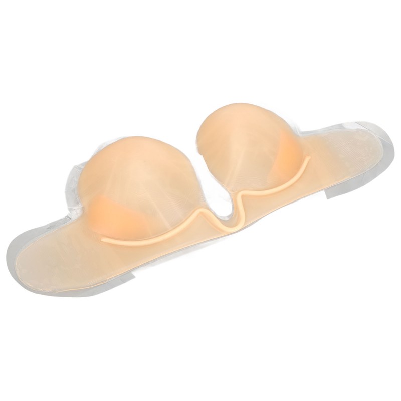 Adhesive Silicone Bra One Piece Push Up Strapless Seamless Push