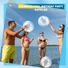 Octaday 8 Pieces 16 inch Inflatable Clear Beach Ball Inflatable