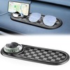 LivTee Multifunction Car Anti-Slip Mat, 360° Rotatable Multifunctional Car Dashboard