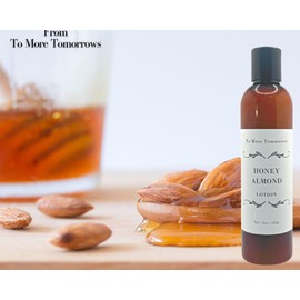 To More Tomorrows, Body lotion, Honey Almond Scent, Lotion, Skin Moisturizer, Hydrating, Lotion For All Skin Types, Gifts, Made in the USA, 8 oz.