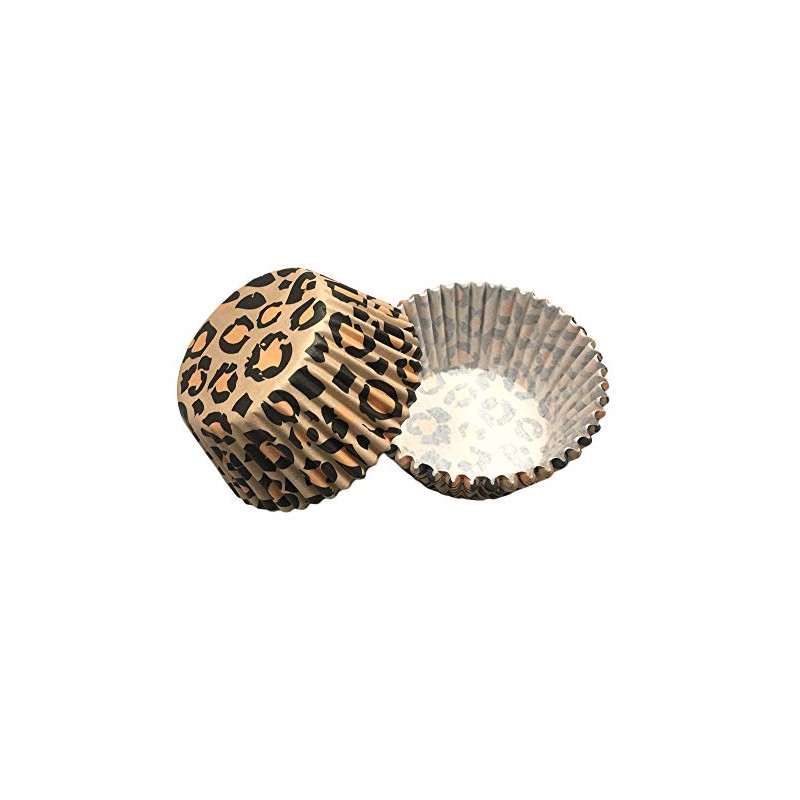 Royalty Essentials Standard Leopard Animal Print Cupcake Liners Liner Wrappers