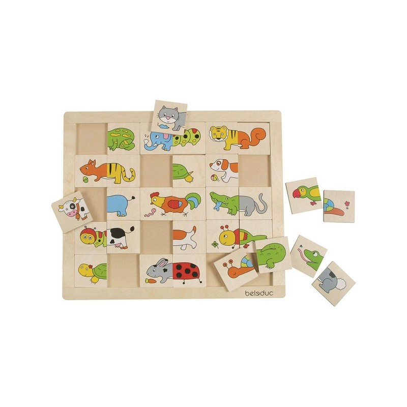 Beleduc 11006 Match and Mix Animals
