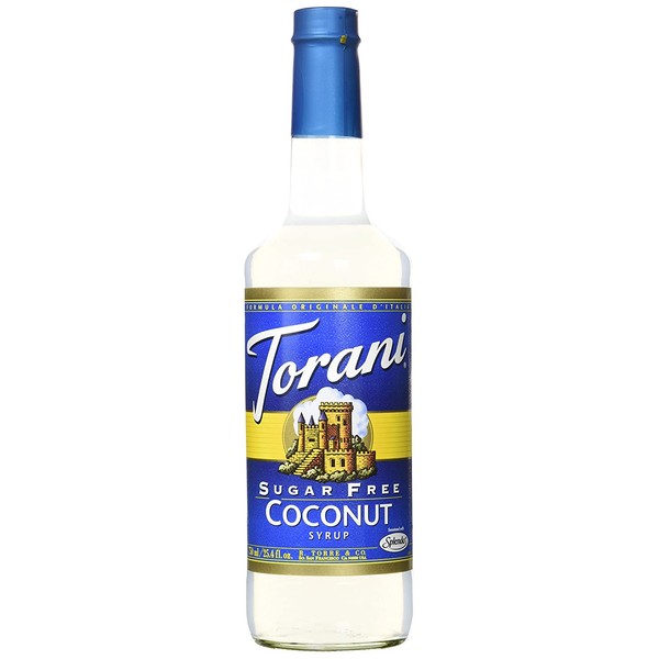 Torani Sugar Free Coconut Syrup, 750mL