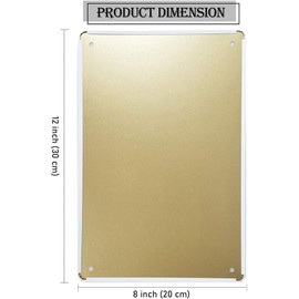 Vintage Metal Tin Signs For Coffee Bar Menu - Types Of Coffee Drinks Retro Poster - 8x12 Inch