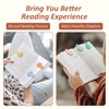 Magnetic Silicone Bookmarks for Reading Book, 6 PCS Extra Strong