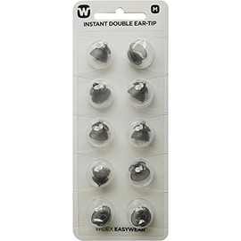 Widex Instant Double Ear-Tips (Medium) - Pack 10