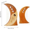 wfljl 19-String Lyre Harp Kit - Ergonomic Lap Harp Instrument