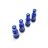 Pack of 4 11.3 mm Aluminium Rim Valves Metal Valve