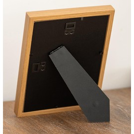 marysgift Frame 3.5x5 Photo Frame Solid Wood Frame for Table Top and Wall Mounting (Wooden, 5x3.5)